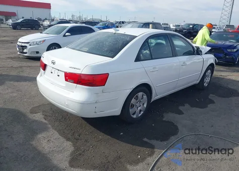 2009 Hyundai Sonata Gls из США, поврежденный, VIN 5NPET46C39H459111